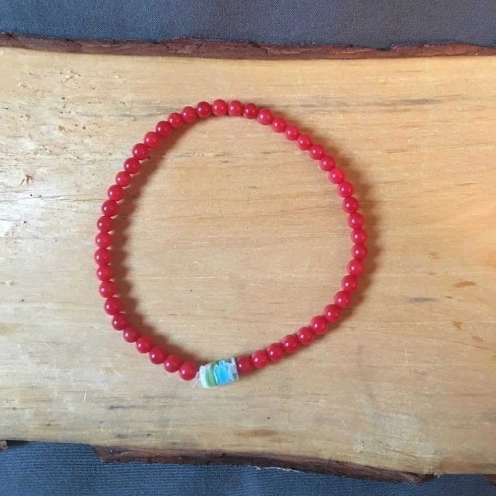 ❇️❤️semiprecious mini beaded bracelet